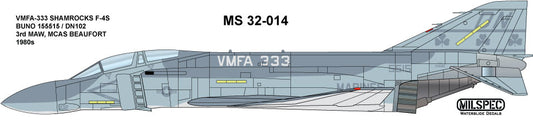 Milspec MPEC32014 F-4S Phantom VMFA-333 Shamrocks 1:32