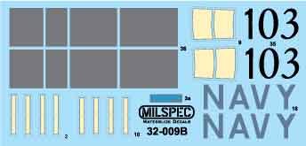 Milspec MPEC72009 1:72 Grumman F-14B Tomcat VF-143 'Pukin' Dogs 2001