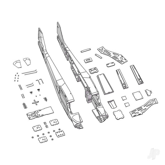 Multiplex FunCub XL Fuselage Set 224430