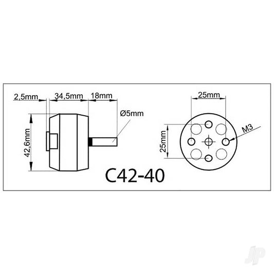 Multiplex ROXXY BL Outrunner (C42-40-12) 314969