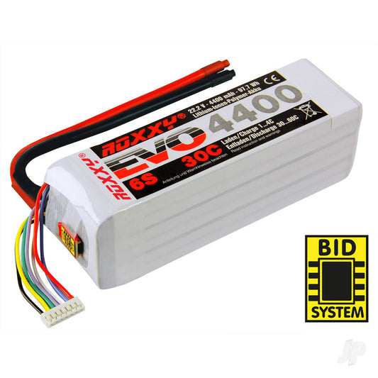 Multiplex LiPo ROXXY Evo 6-4400 30C 316635