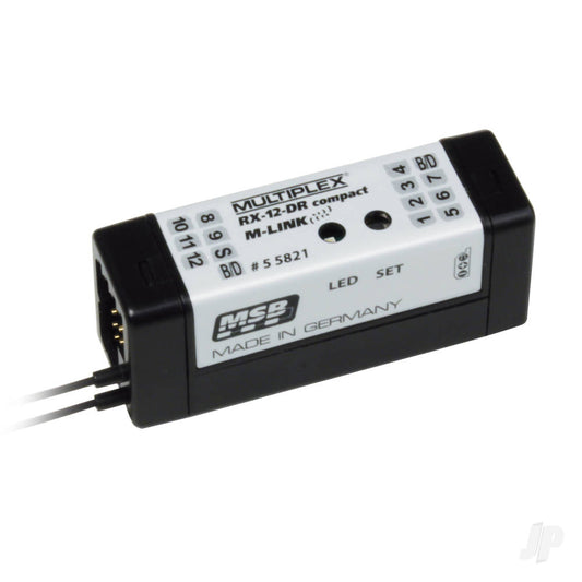 Multiplex Receiver RX-12-Dr Compact M-LINK 2.4GHz 55821