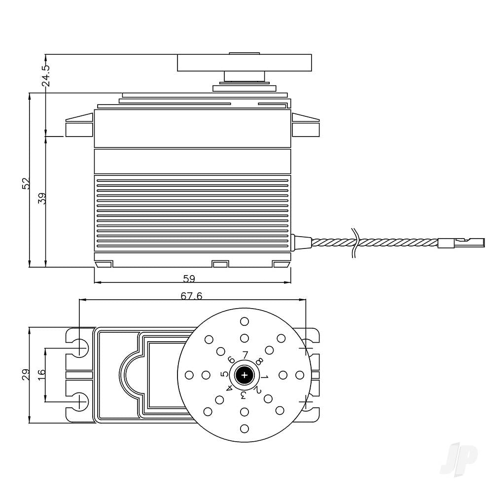 Multiplex Servo Rhino Pro Shv Digi 4 65154 65154