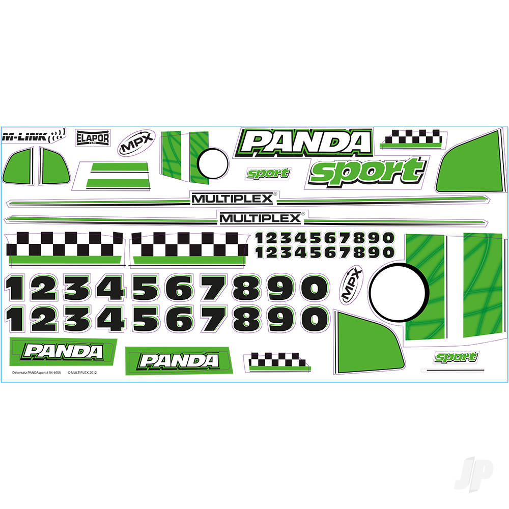 Multiplex Decal Panda 724649