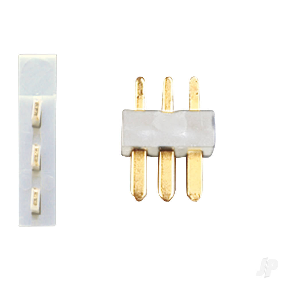 Multiplex Flat plug 3pin/5pcs (MP) 85224