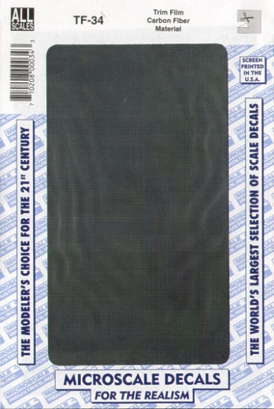 Microscale MSTF34 Kevlar Carbon Fibre Black/Grey
