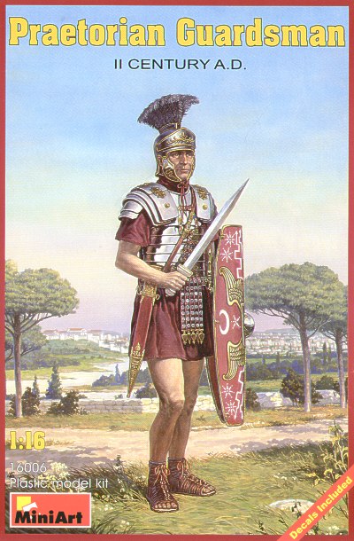 MiniArt MT16006 1:16 Praetorian Guardsman II century A.D.
