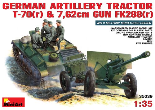 MiniArt MT35039 1:35 German Artillery Tractor T-70