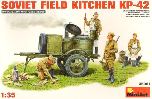 MiniArt MT35061 1:35 Soviet Field Kitchen KP-42