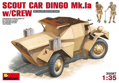 MiniArt MT35087 1:35 Daimler Dingo Mk.1a with crew