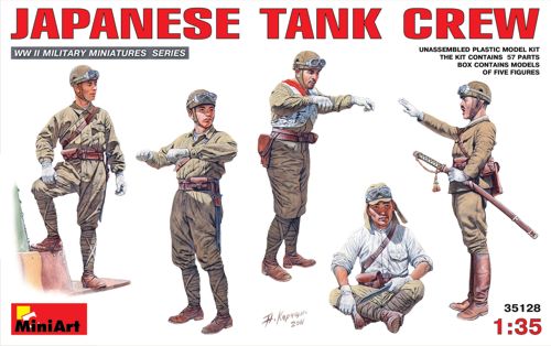 MiniArt MT35128 1:35 Japanese Tank Crew