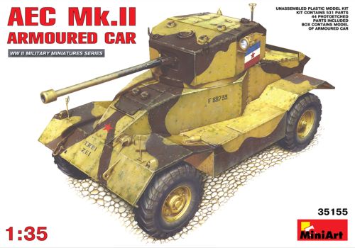 MiniArt MT35155 1:35 AEC Mk.2 Armoured Car