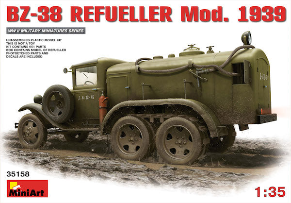 MiniArt MT35158 1:35 BZ-38 Refueller Mod 1939