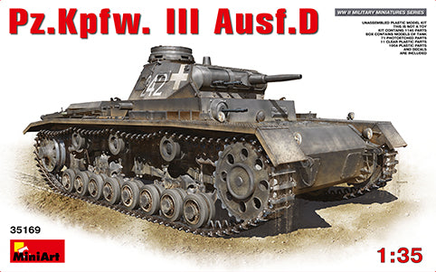 MiniArt MT35169 1:35 Pz.Kpfw.III Ausf.D