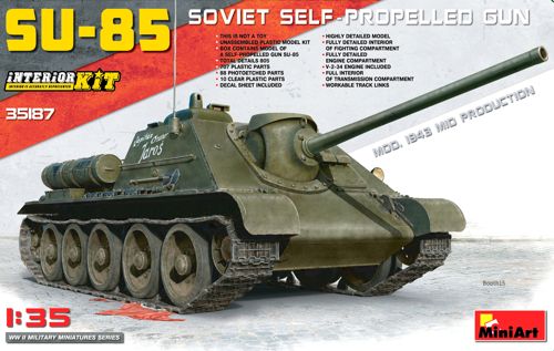 MiniArt MT35187 1:35 Soviet SU-85 Mod.1943