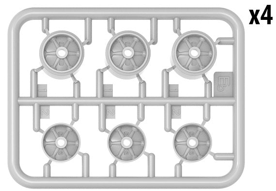 MiniArt MT35220 1:35 M3/M4 ROADWHEELS SET