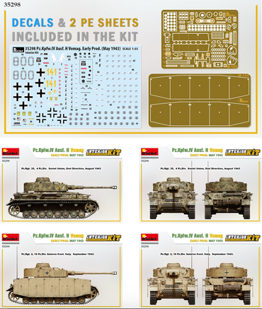 MiniArt MT35298 1:35 Pz.Kpfw.IV Ausf.H Vomag