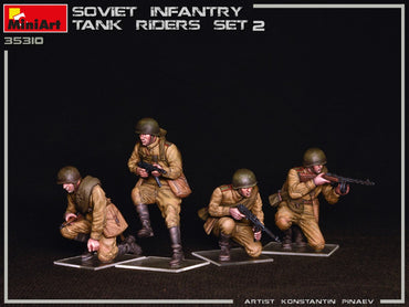 MiniArt MT35310 1:35 SOVIET INFANTRY TANK RIDERS SET 2