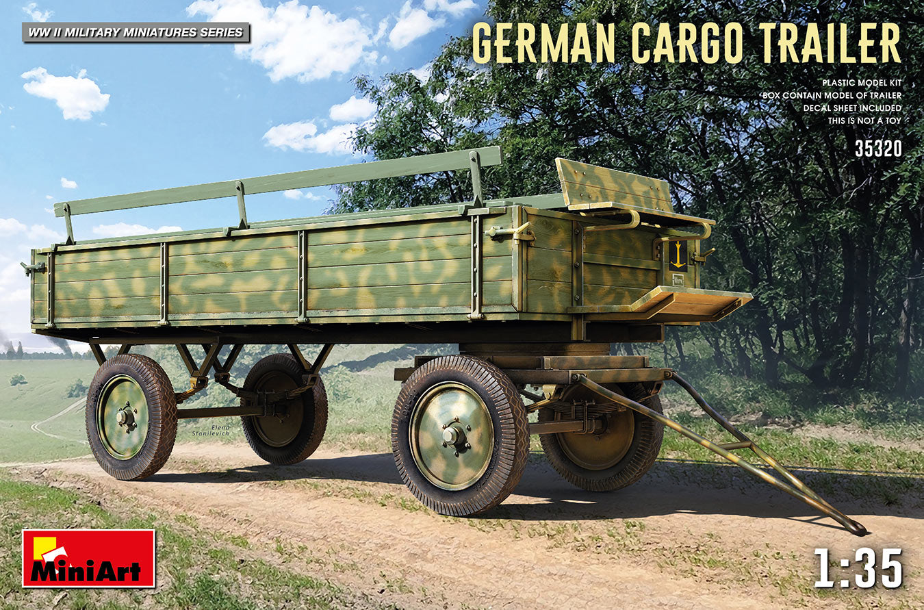 MiniArt MT35320 German Cargo Trailer Detail Kit 1:35