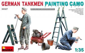 MiniArt MT35327 1:35 German Tankmen, Painting Camouflage