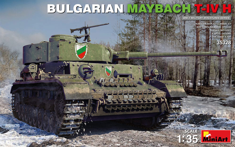 MiniArt MT35328 Bulgarian Maybach T-IV H Workable Tracks 1:35