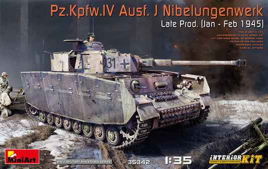 MiniArt MT35342 1:35 Pz.Kpfw.IV Ausf.J Nibelungenwerk Late Prod.