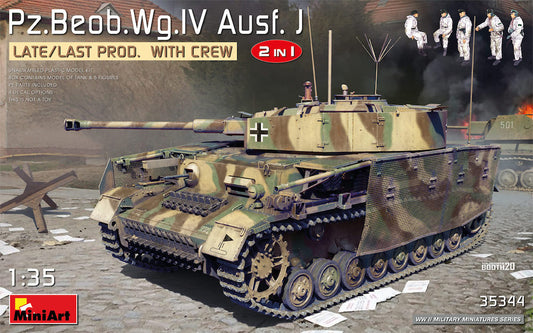 MiniArt MT35344 1:35 Pz.Beob.Wg.IV Ausf.J LATE/LAST PROD