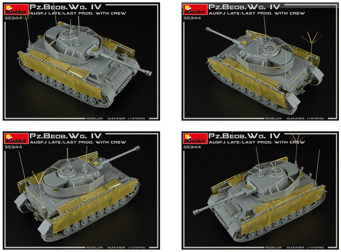MiniArt MT35344 1:35 Pz.Beob.Wg.IV Ausf.J LATE/LAST PROD
