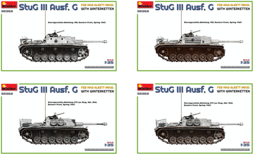 MiniArt MT35362 1:35 Sturmgeschutz/StuG.III Ausf.G FEB 1943