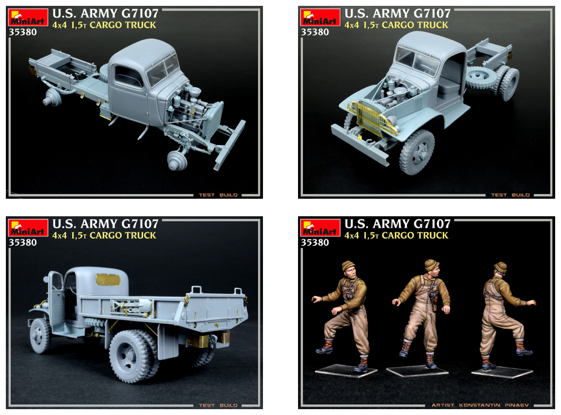 MiniArt MT35380 1:35 G7107 4X4 1,5t U.S
