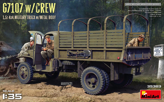 MiniArt MT35383 1:35 G7107 4X4 1,5t with crew U.S