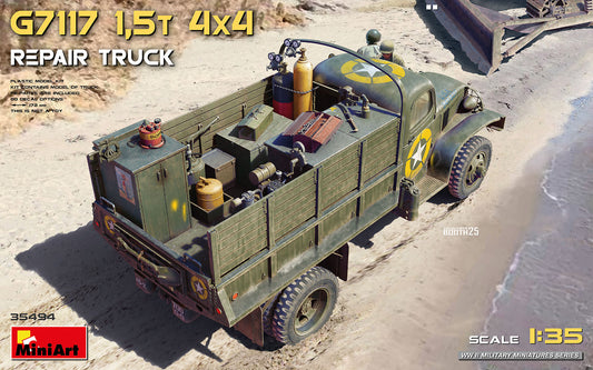 MiniArt MT35494 1:35 G7117 1.5t 4x4 REPAIR TRUCK