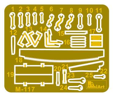 MiniArt MT35603 1:35 Tool box set with etched parts