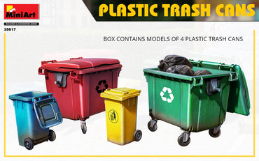 MiniArt MT35617 1:35 PLASTIC TRASH CANS