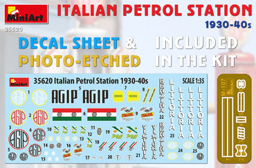MiniArt MT35620 1:35 ITALIAN PETROL STATION 1930-40s