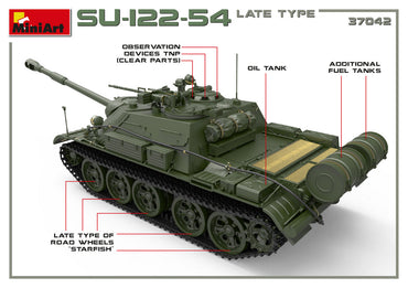 MiniArt MT37042 Soviet SU-122-54 Late Type 1:35