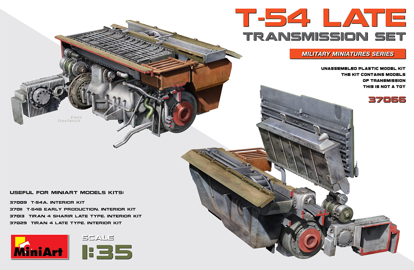 MiniArt MT37066 Soviet T-54 Late Transmission Set 1:35