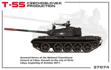 MiniArt MT37074 1:35 Soviet T-55 CZECHOSLOVAK PRODUCTION
