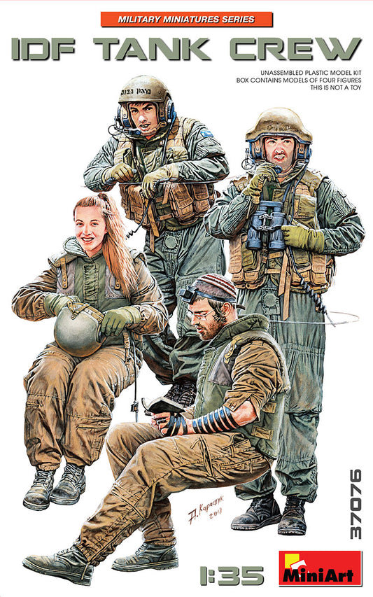 MiniArt MT37076 1:35 IDF TANK CREW