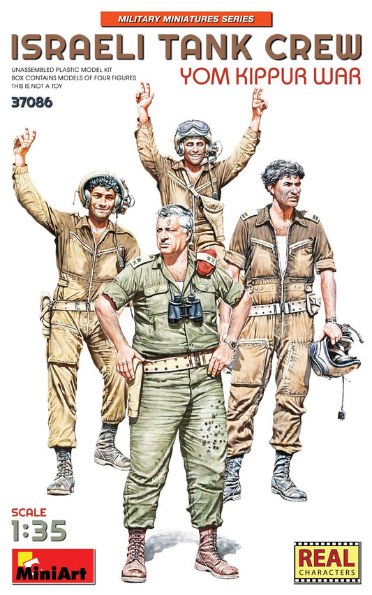 MiniArt MT37086 1:35 ISRAELI TANK CREW