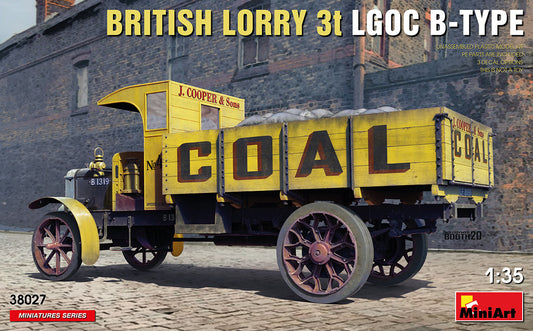 MiniArt MT38027 3t LGOC B-Type British Lorry 1:35