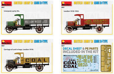 MiniArt MT38027 3t LGOC B-Type British Lorry 1:35