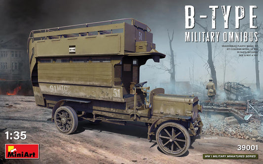 MiniArt MT39001 1:35 B-TYPE MILITARY OMNIBUS