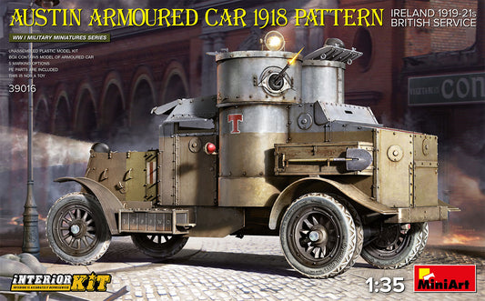 MiniArt MT39016 1:35 AUSTIN ARMOURED CAR 1918 PATTERN