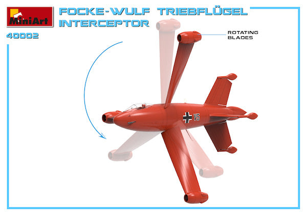 MiniArt MT40002 Focke-Wulf Triebflugel Interceptor 1:35