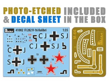 MiniArt MT41002 1:35 Flettner Fl-282 V-16 KOLIBRI