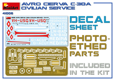 MiniArt MT41006 Avro Cierva C.30A Civilian Service 1:35