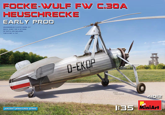 MiniArt MT41012 Focke-Wulf Fw C.30A Heuschrecke Early 1:35