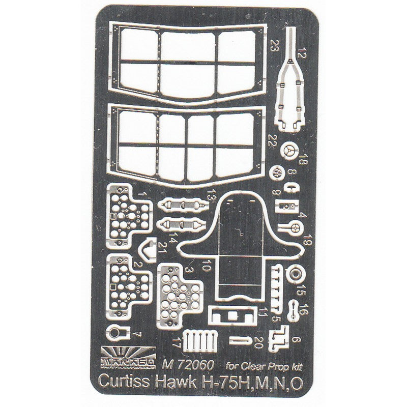 Marabu Design MUDM72060 Curtiss Hawk H-75 PE Detail Set 1:72