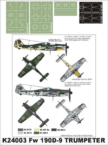 Montex MXK24003 1:24 Focke-Wulf Fw-190D-9